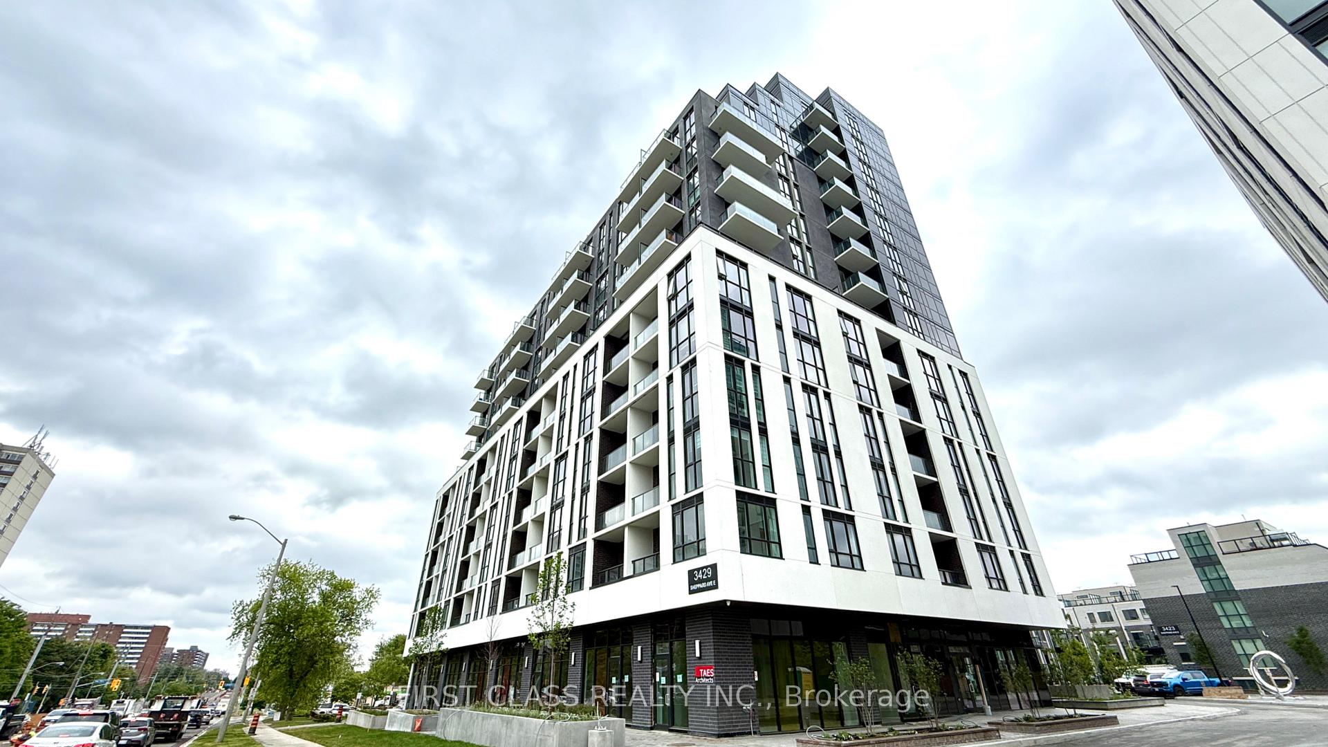 Front of Unit 506, 3429 Sheppard Avenue E