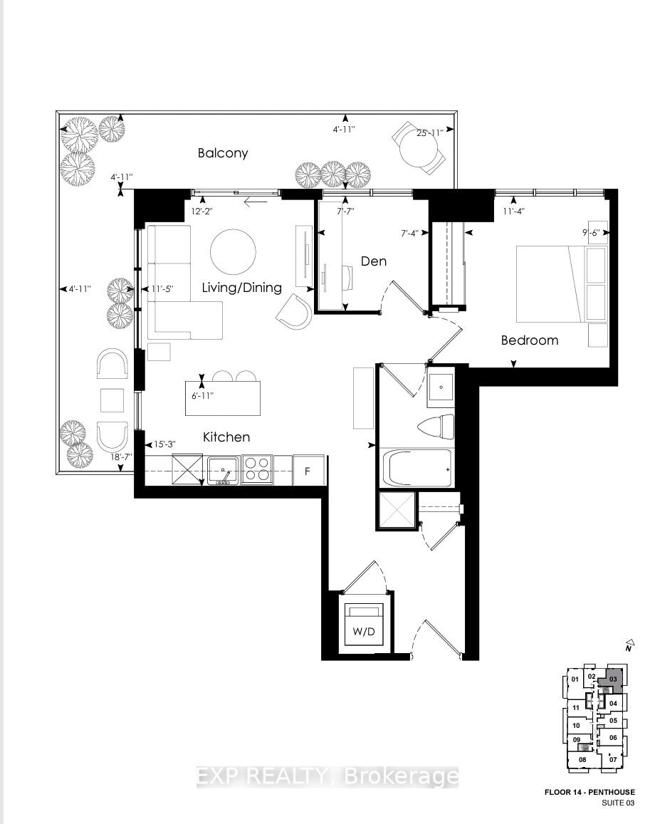 Photo 4 of Unit 1503, 286 Main Street, Toronto, East End-Danforth — HOMEH