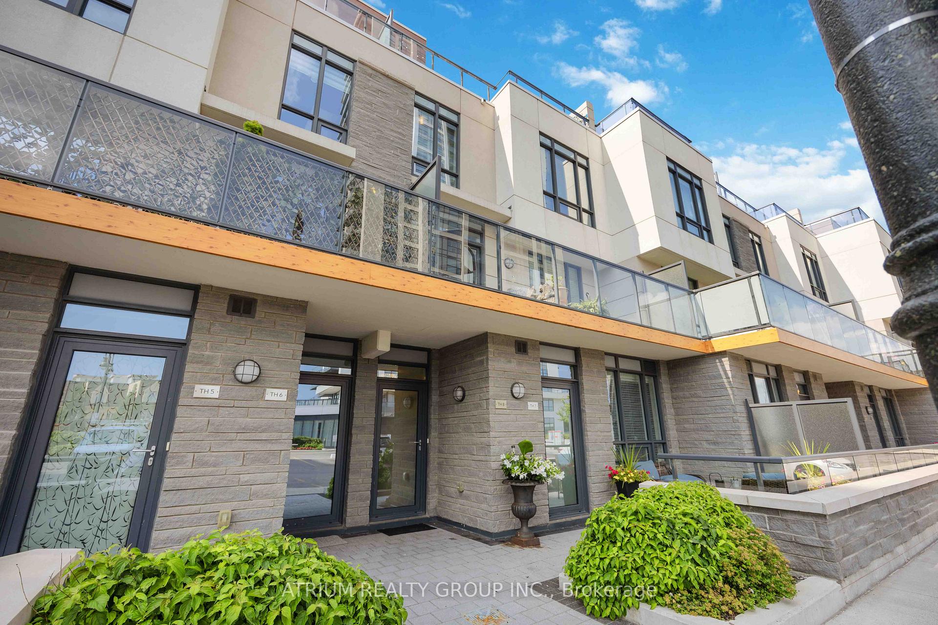 Front of Unit TH-8, 1245 Bayly Street