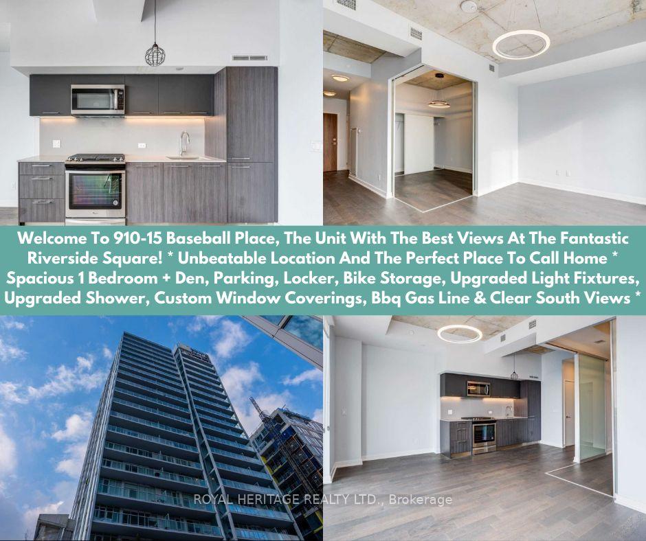 Photo 1 of Unit 910, 15 Baseball Place, Toronto, South Riverdale — HOMEH