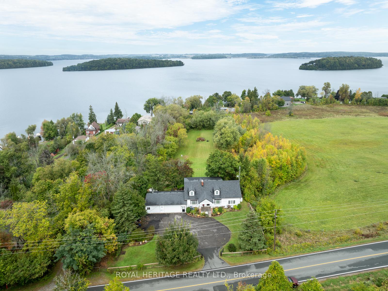 Front of 5348 Rice Lake Scenic Drive