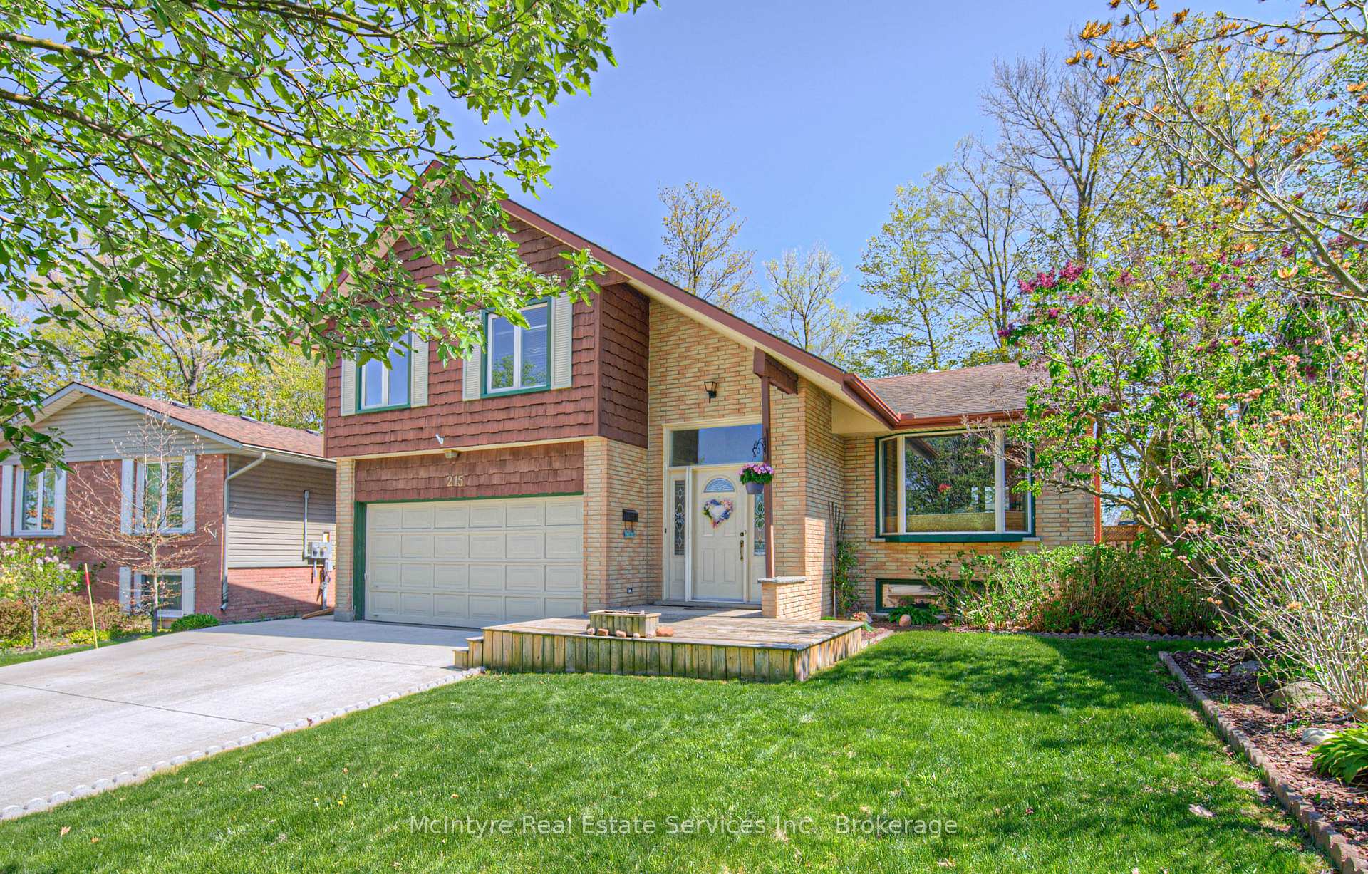 Front of 215 Southwood Drive
