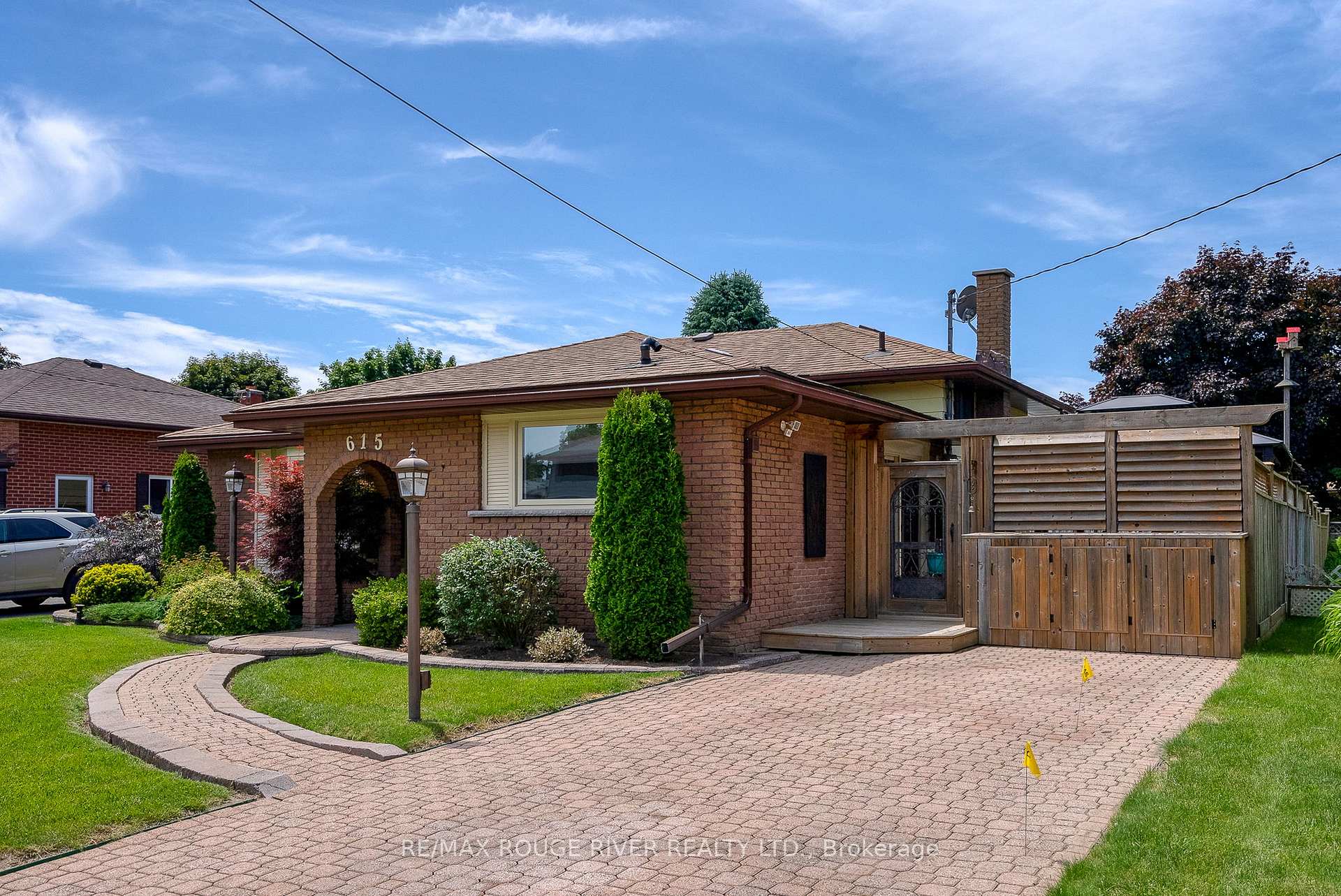 Front of 615 Westwood Drive
