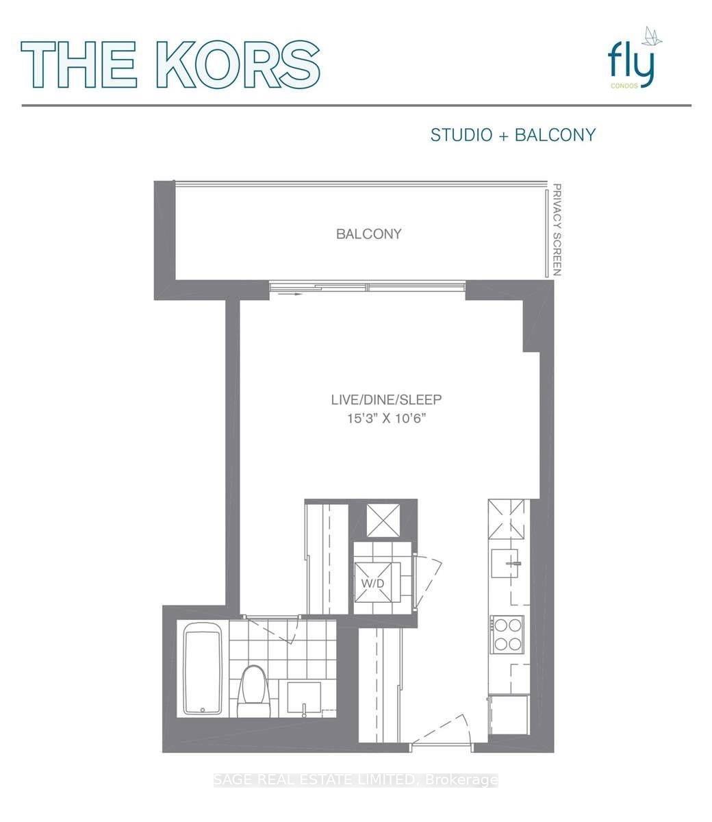 Front of Unit 2309, 352 Front Street W