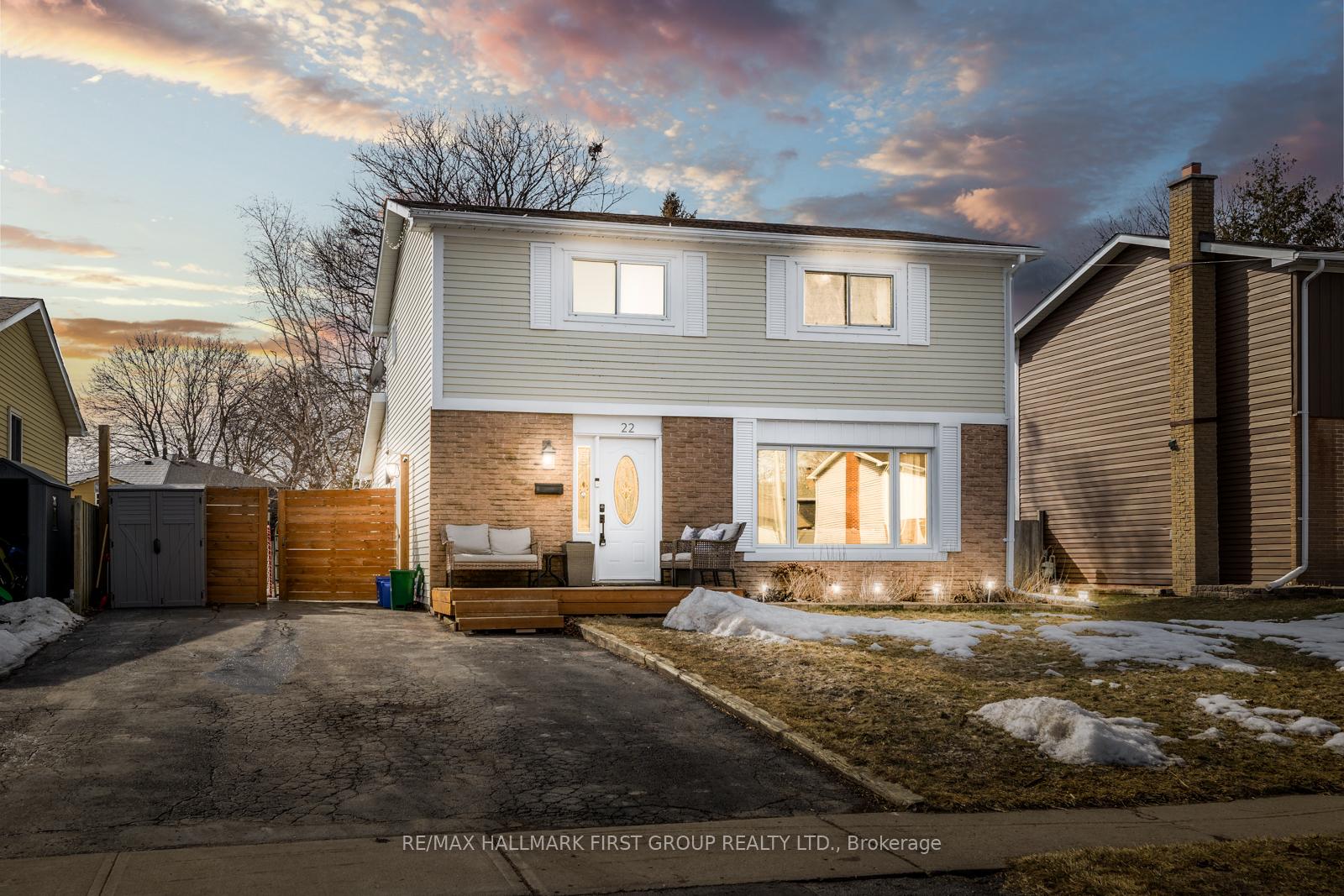 Front of 22 Roser Crescent