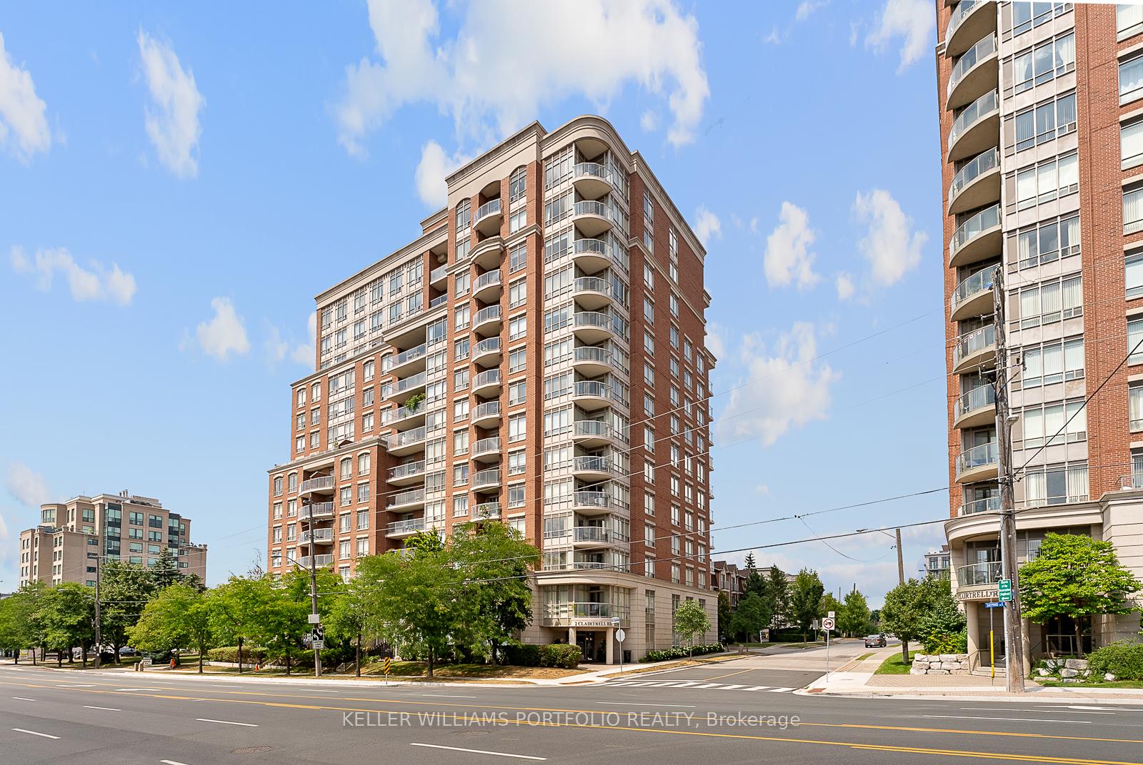 Front of Unit 1210, 2 Clairtrell Road