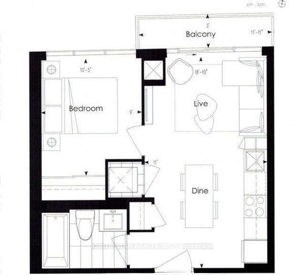 Photo 3 of Unit 1006, 77 mutual Street, Toronto, Church-Yonge Corridor — HOMEH