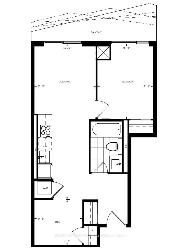 Photo 8 of Unit 4703, 100 Dalhousie Street, Toronto, Church-Yonge Corridor — HOMEH