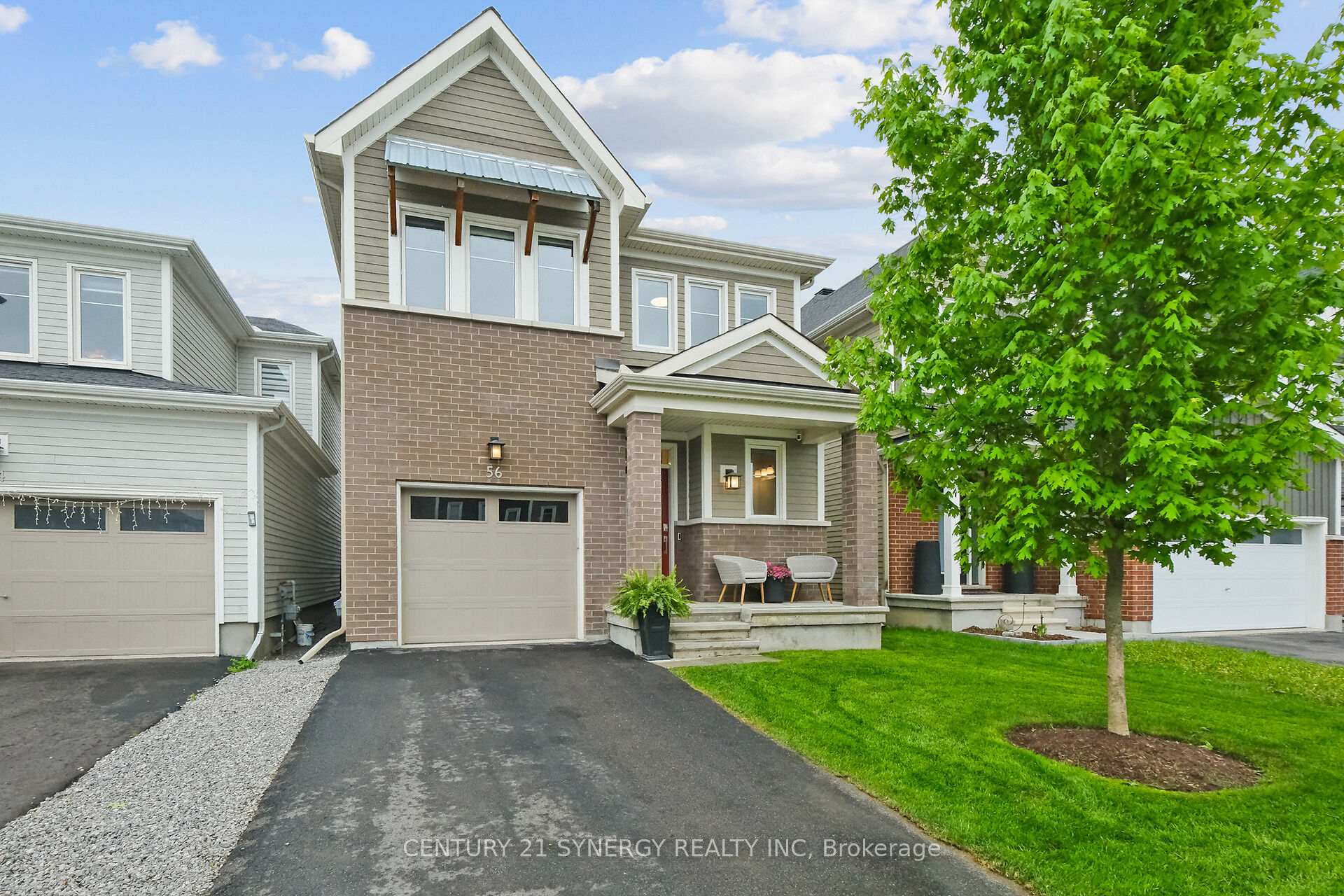 Photo 1 of 56 Hackamore Crescent, Ottawa, Goulbourn Twp From Franktown Rd/South To Rideau — HOMEH