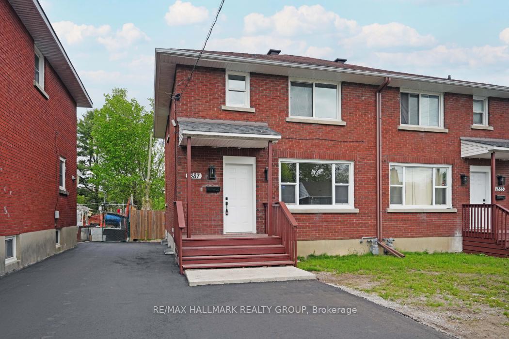 Front of 1385/87 Morisset Avenue