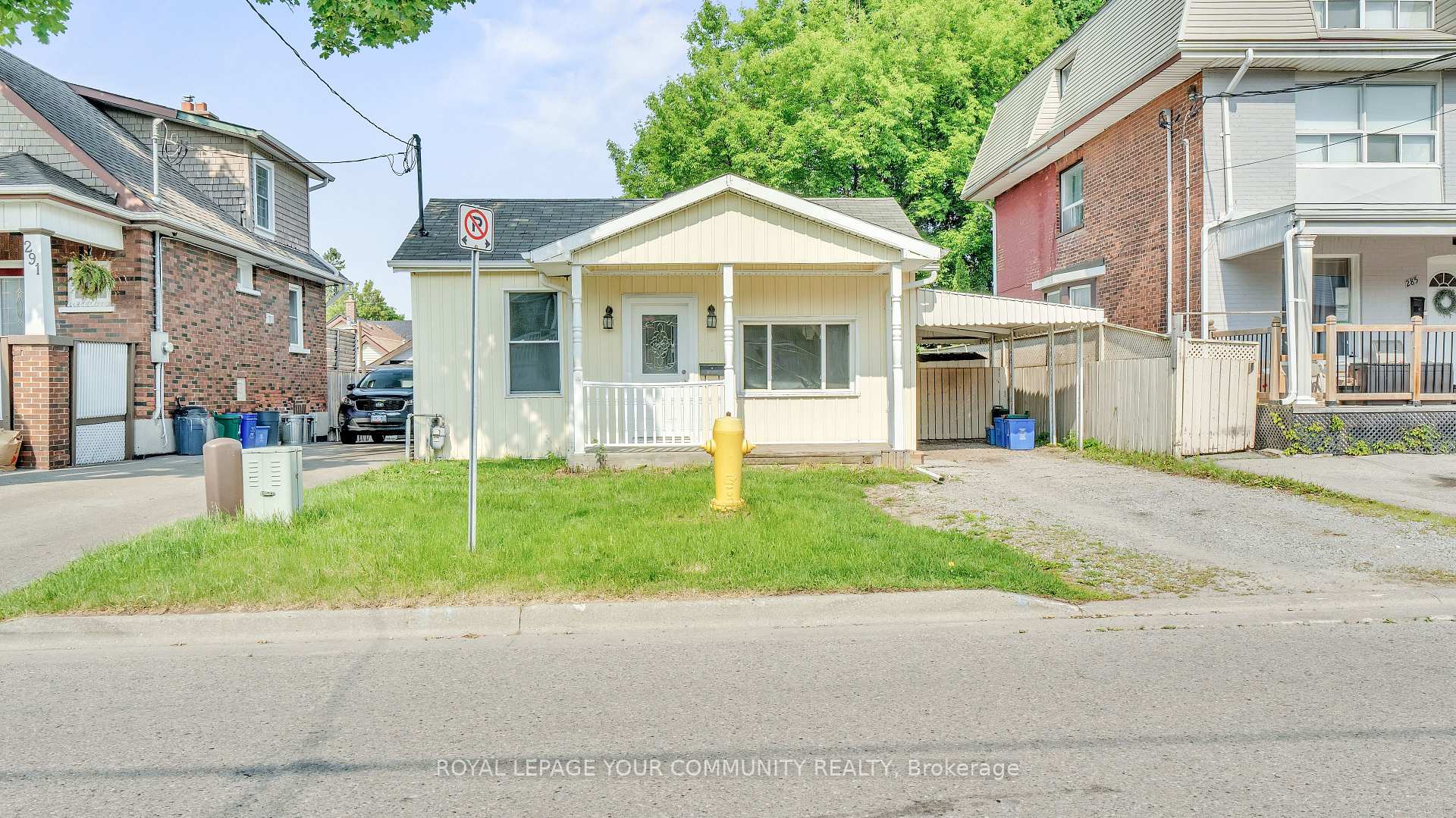 Front of 287 Jarvis Street