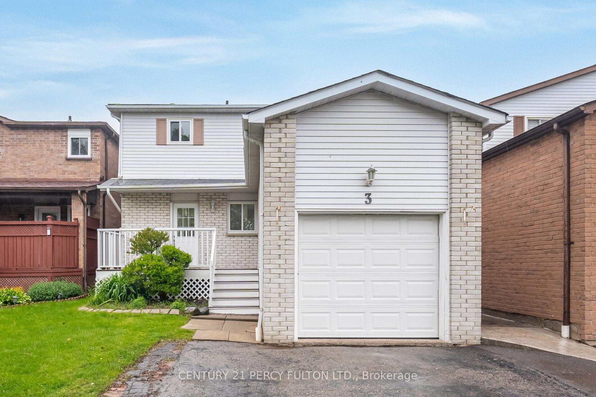 Photo 1 of 3 Chalmers Crescent, Ajax, Central — HOMEH