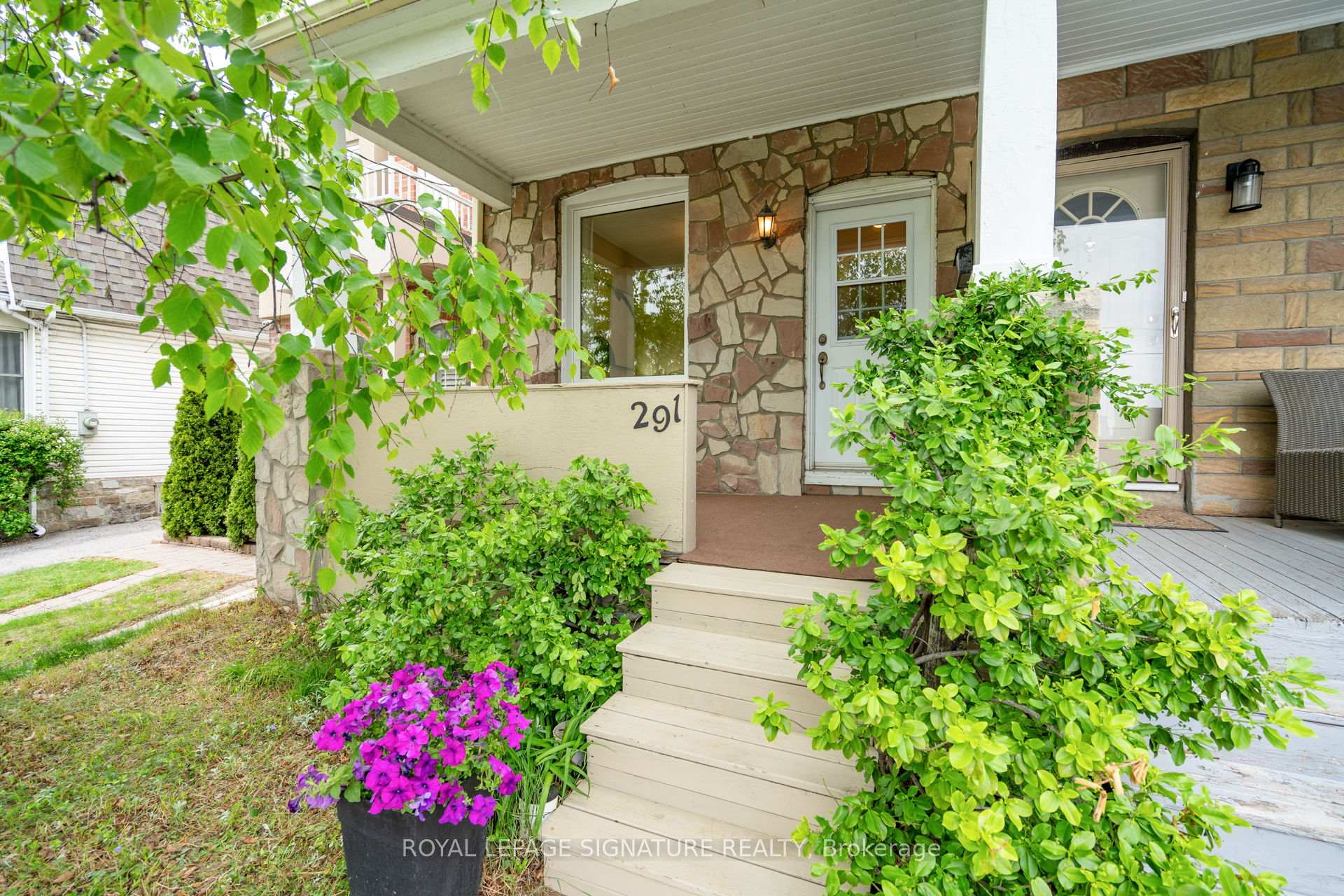 Front of 291 Donlands Avenue