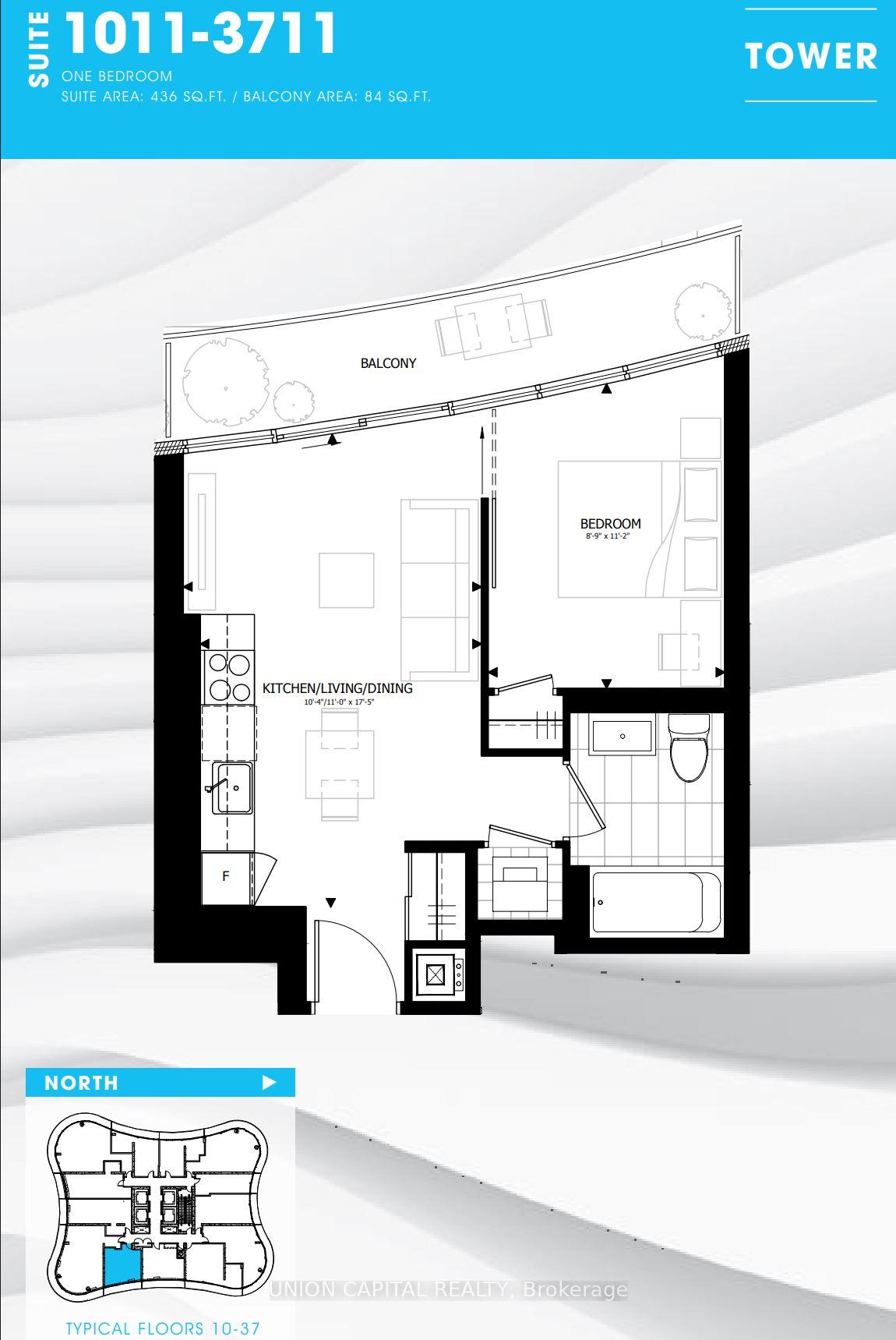 Photo 6 of Unit 1611, 403 Church Street, Toronto, Church-Yonge Corridor — HOMEH