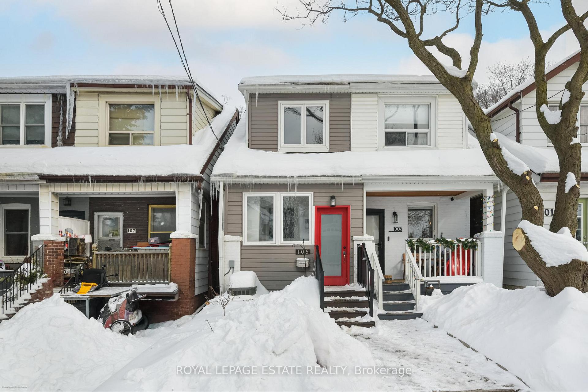 Front of 105 Bastedo Avenue