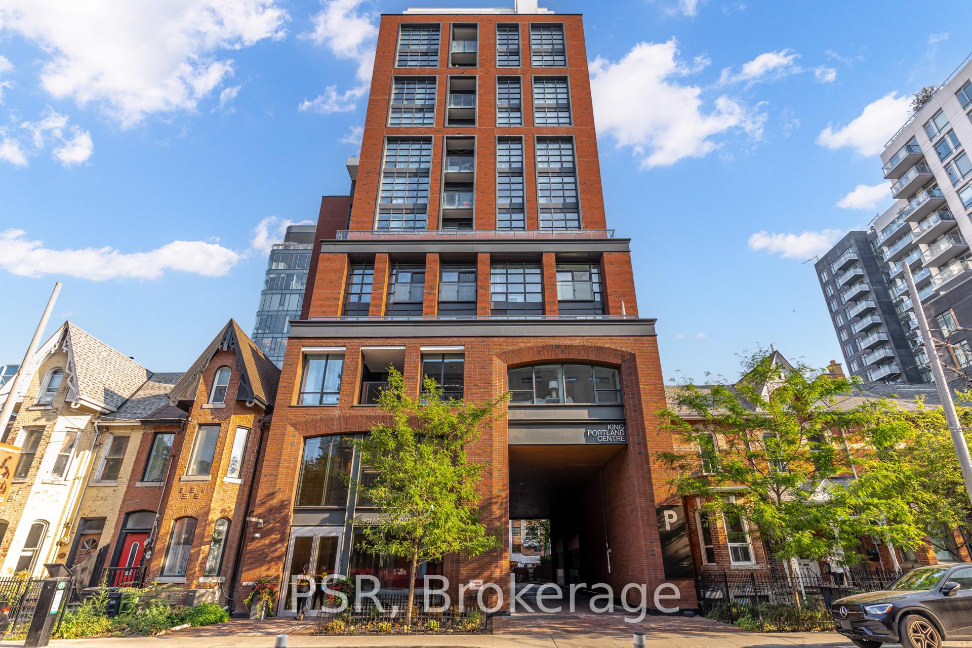 Front of Unit 1105, 501 Adelaide Street W