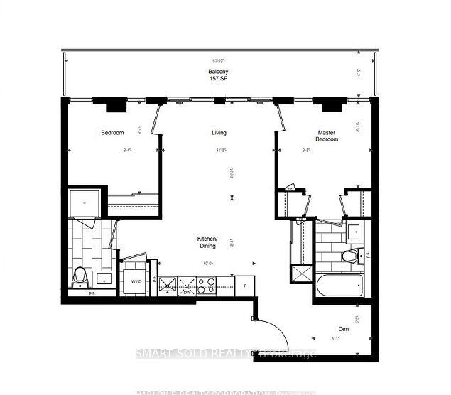 Photo 6 of Unit 2801, 70 Princess Street, Toronto, Waterfront Communities — HOMEH