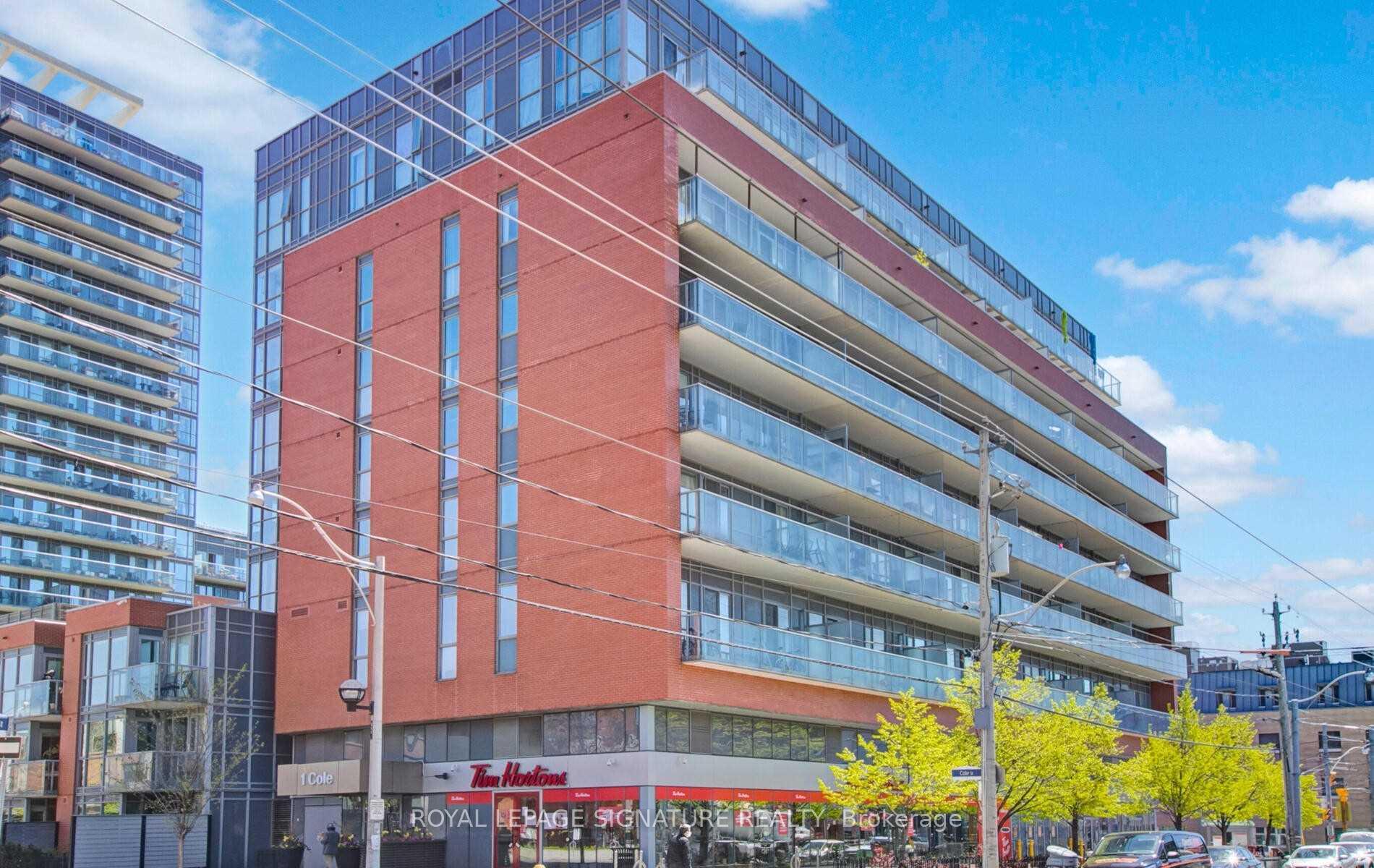 Front of Unit 1109, 25 Cole Street