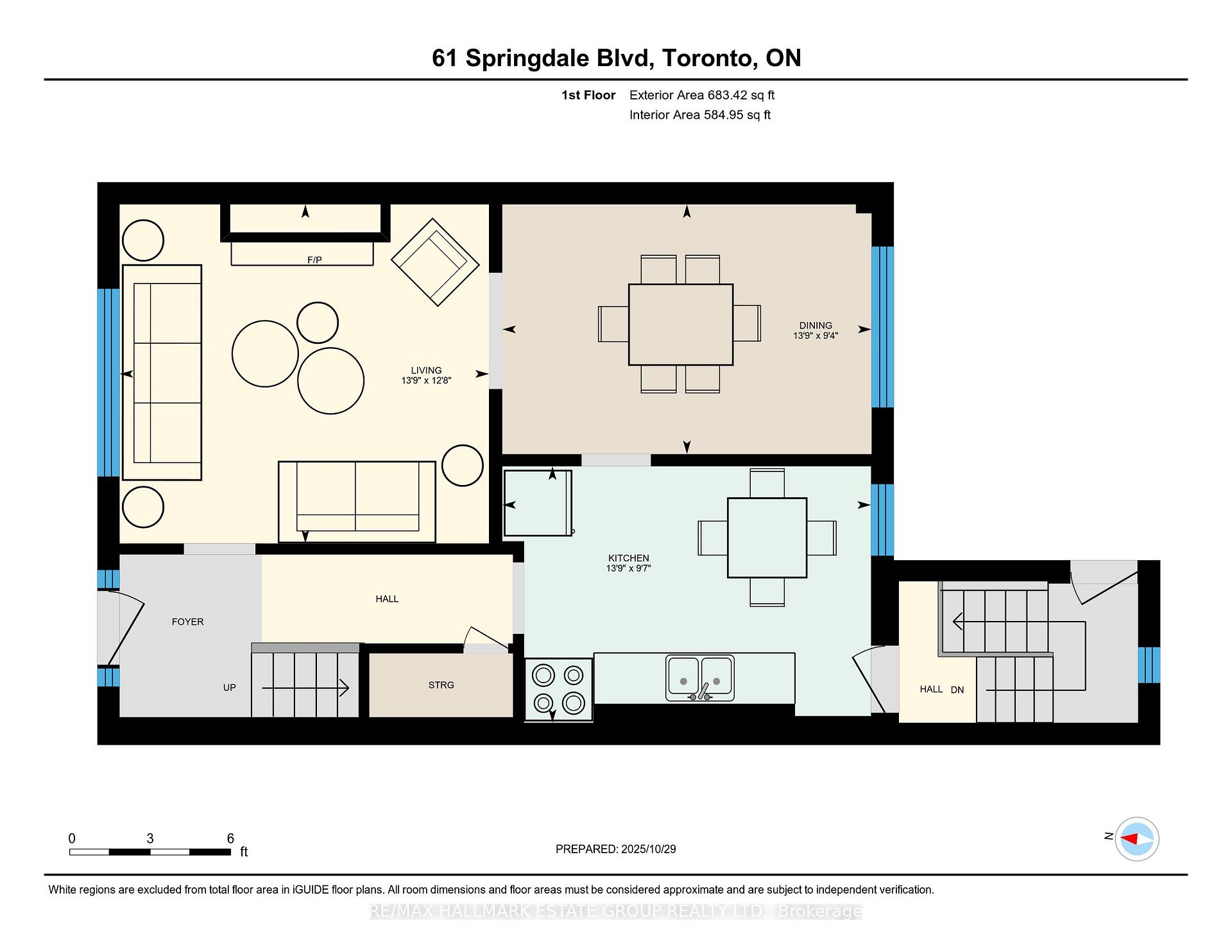 Photo 35 of 61 Springdale Boulevard, Toronto, Danforth Village-East York — HOMEH
