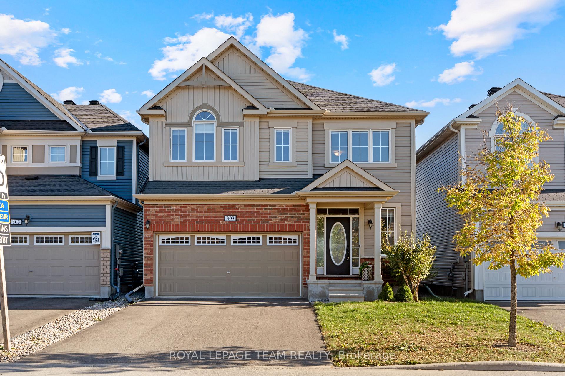 Photo 1 of 303 Sweetclover Way, Ottawa, Avalon West — HOMEH