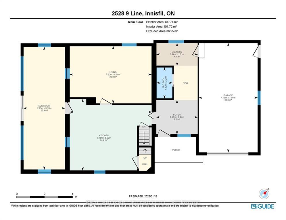 Photo 4 of 2528 9th Line, Innisfil, Rural Innisfil — HOMEH