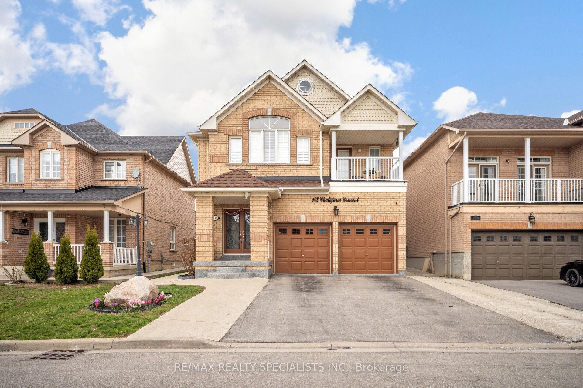 Photo 1 of 102 Chalkfarm Crescent, Brampton, Northwest Sandalwood Parkway — HOMEH