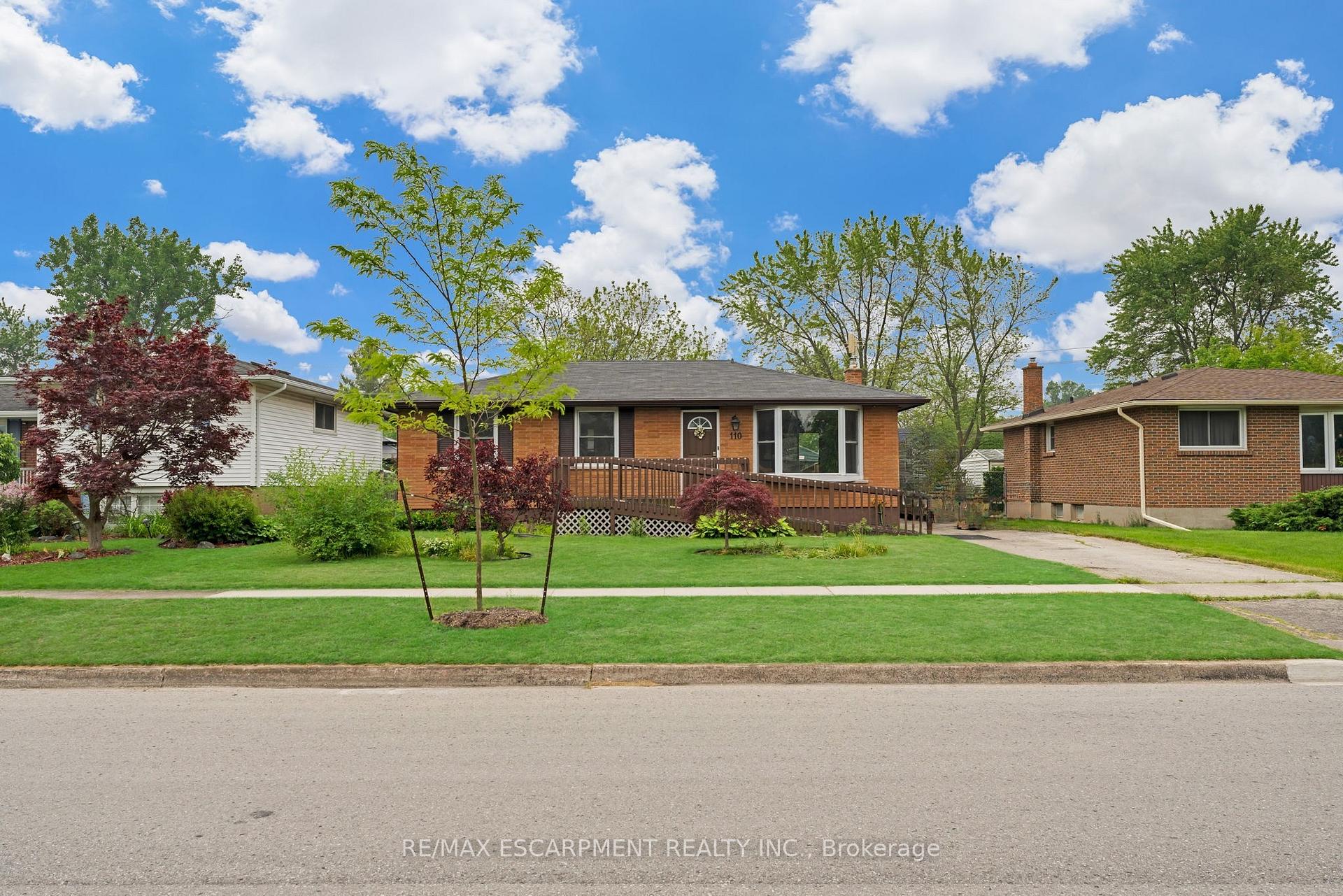 Front of 110 Pinehurst Drive
