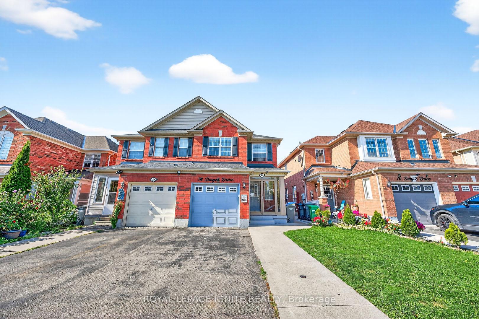 Photo 1 of 74 Dwyer Drive, Brampton, Gore Industrial North — HOMEH
