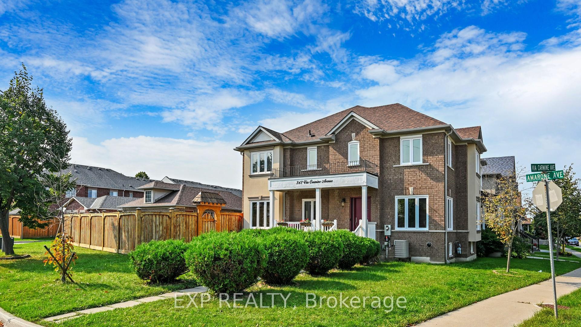Photo 1 of 347 Via Carmine Avenue, Vaughan, Sonoma Heights — HOMEH