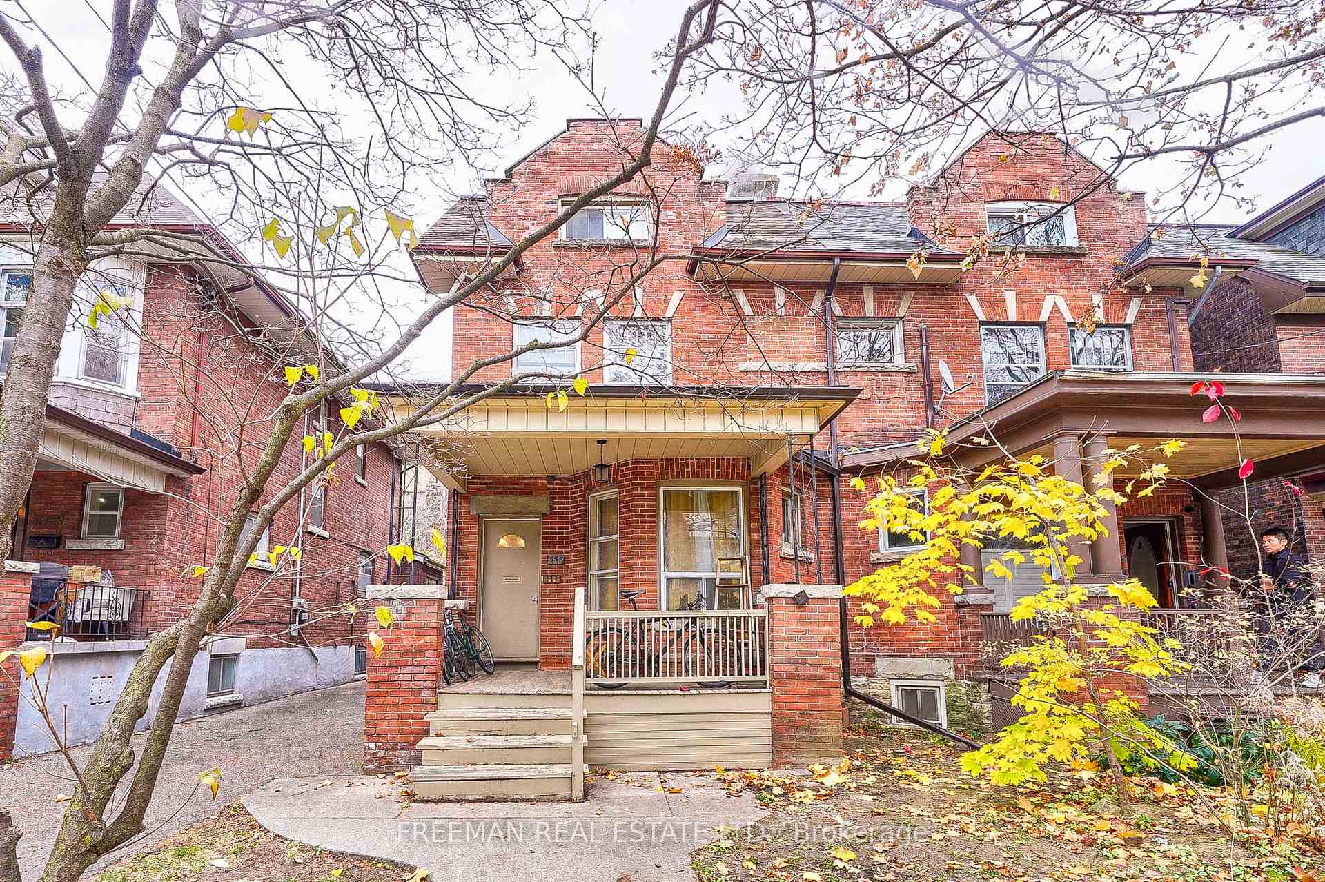 Front of 557 Markham Street