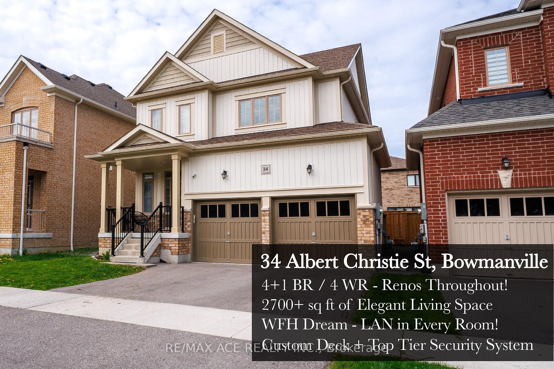 Front of 34 Albert Christie Street