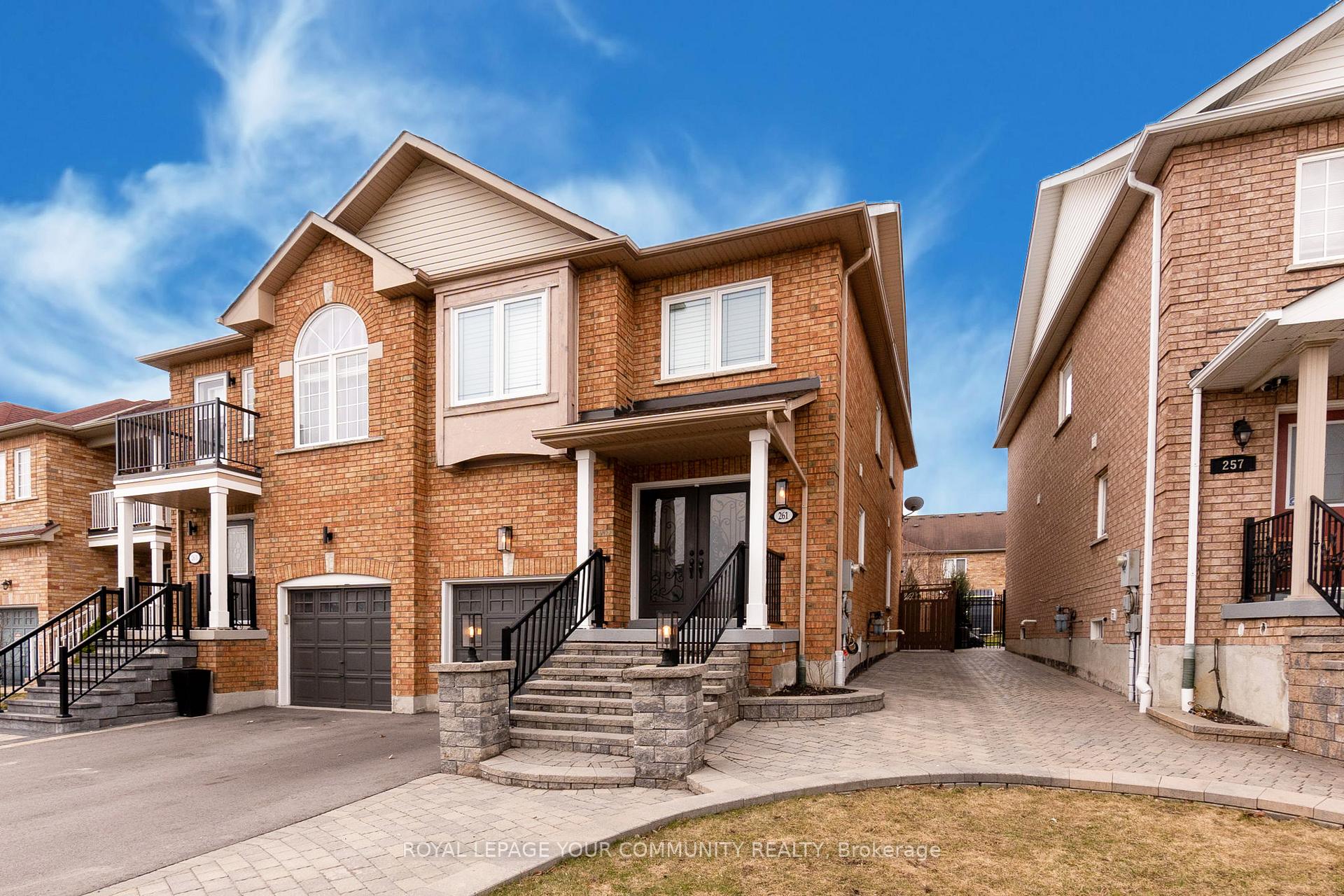 Front of 261 Deepsprings Crescent