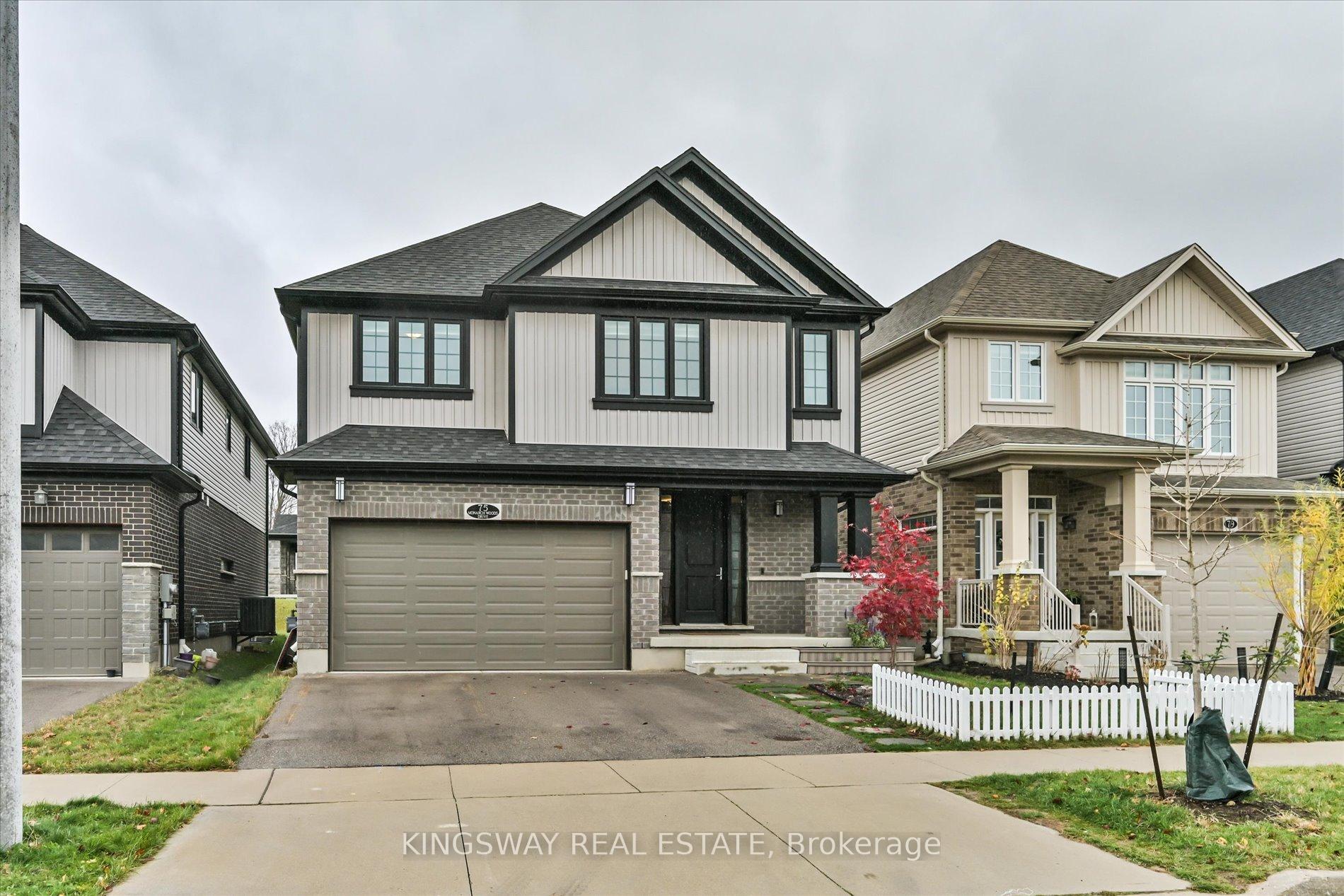 Front of 75 Monarch Woods Drive