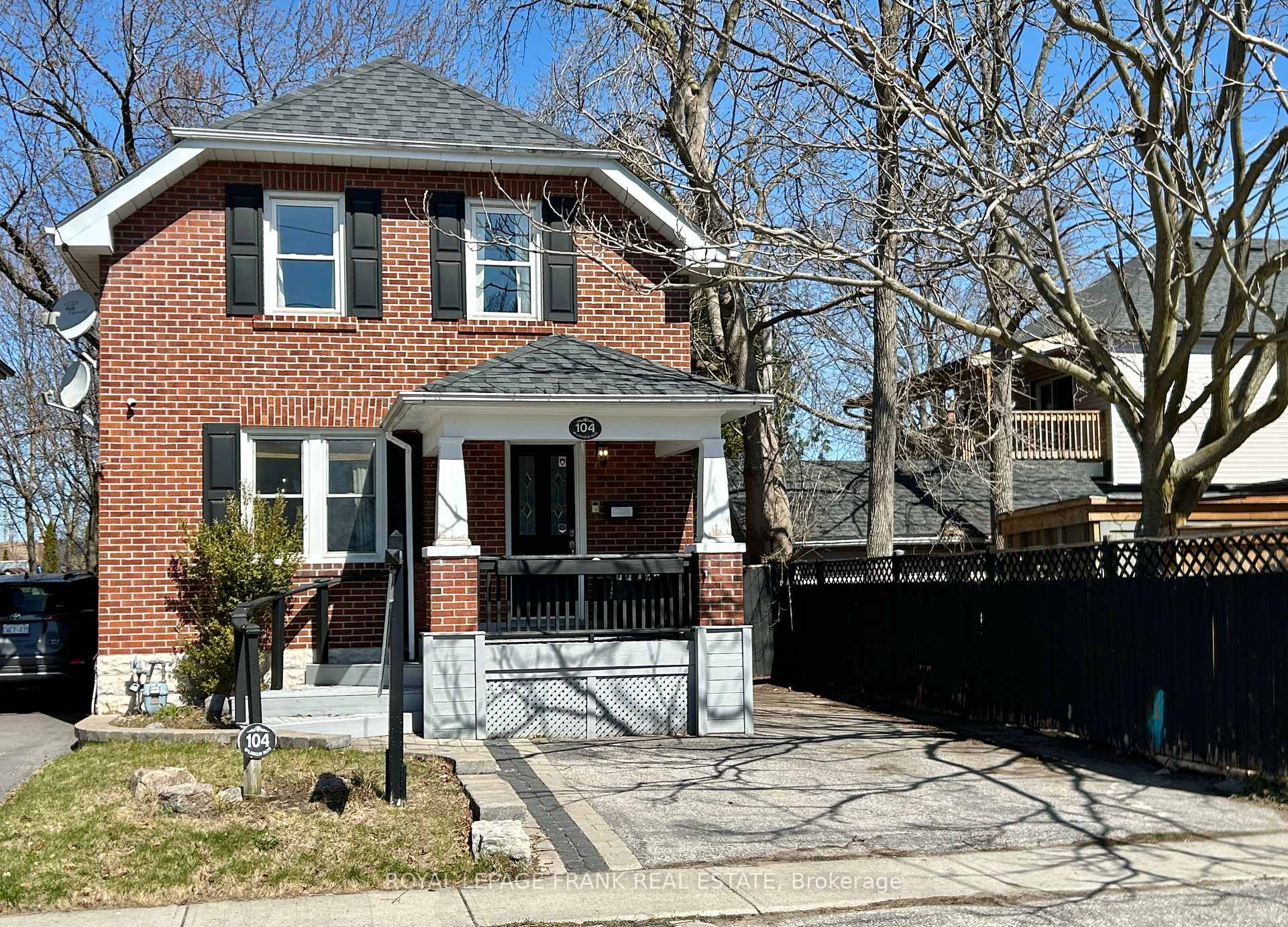 Front of 104 McLaughlin Boulevard