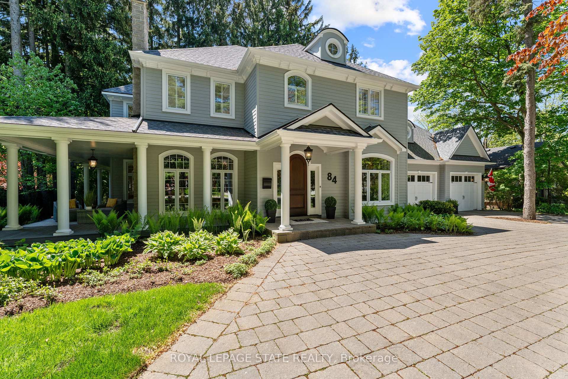Front of 84 Jerseyville Road W