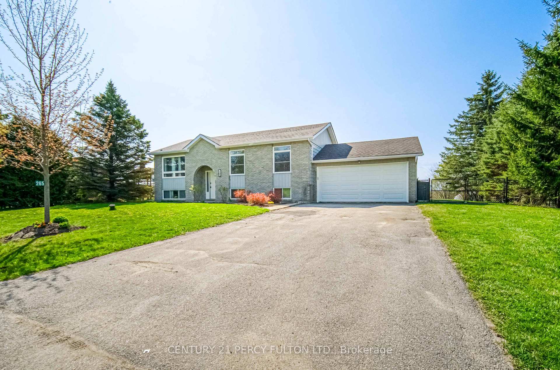Front of 265 Zephyr Road