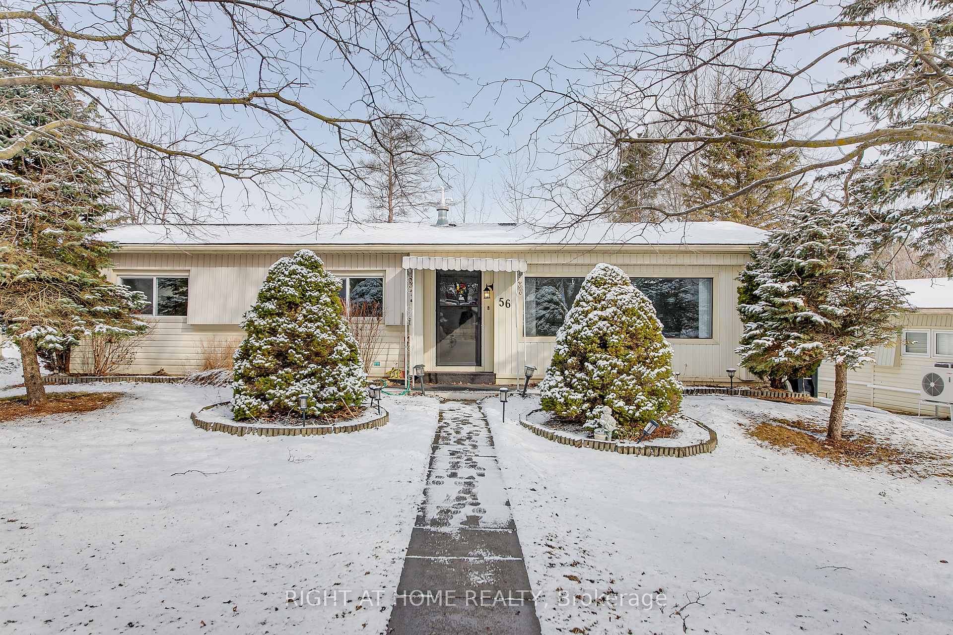 Front of 56 Flora Drive