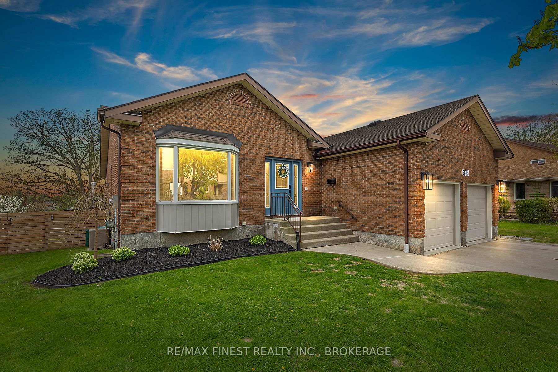 Front of 593 Forest Hill Drive