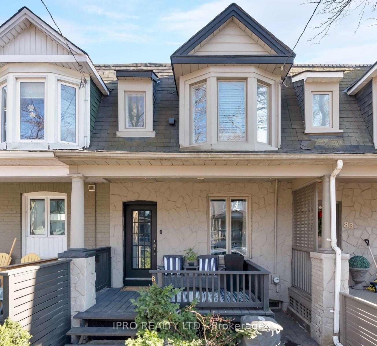 Front of 85 Strathcona Avenue