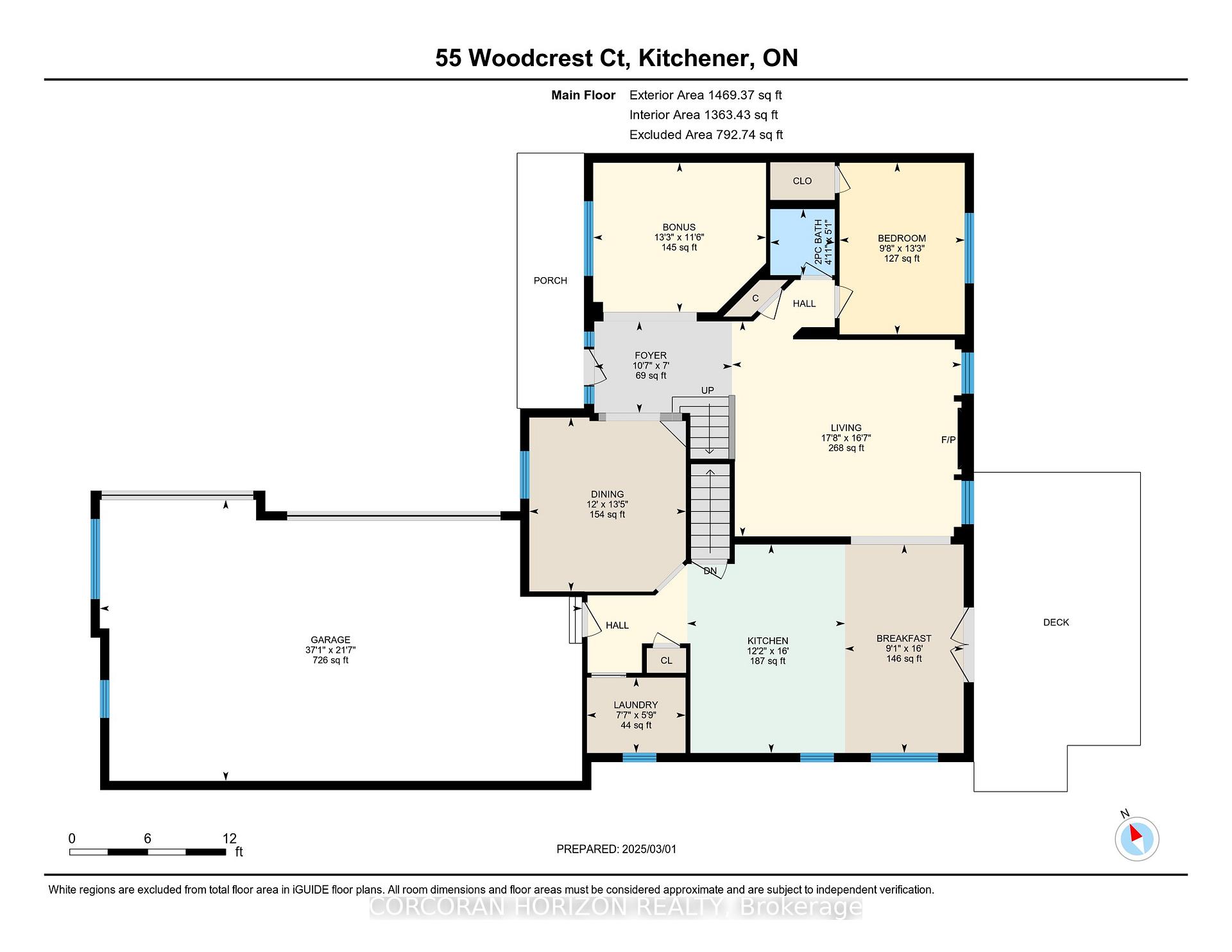 Photo 45 of 55 Woodcrest Court, Kitchener, Doon South — HOMEH