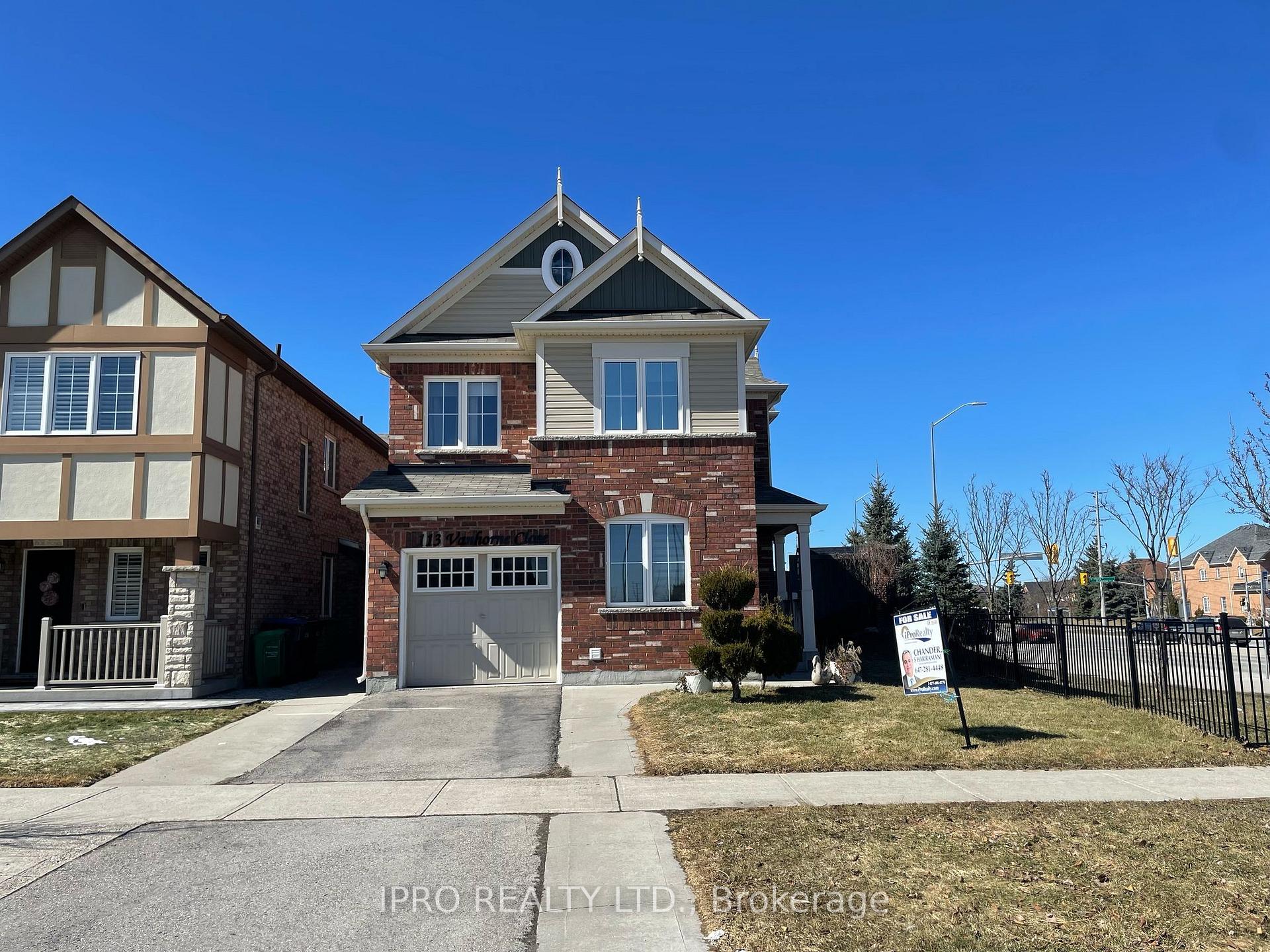 Front of 113 Vanhorne Close