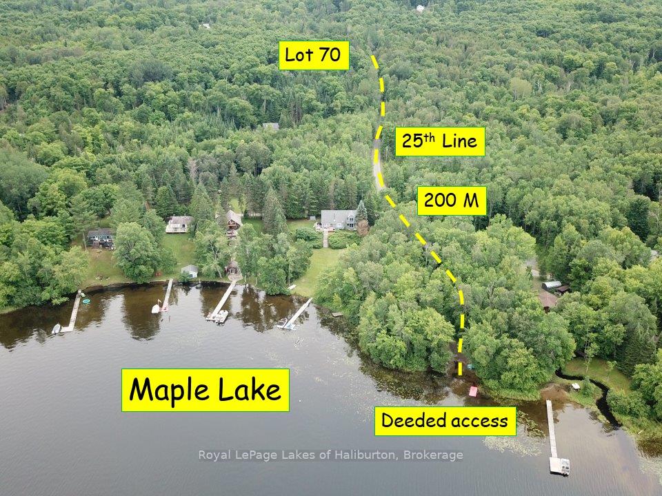 Front of Lot 70 25th Line