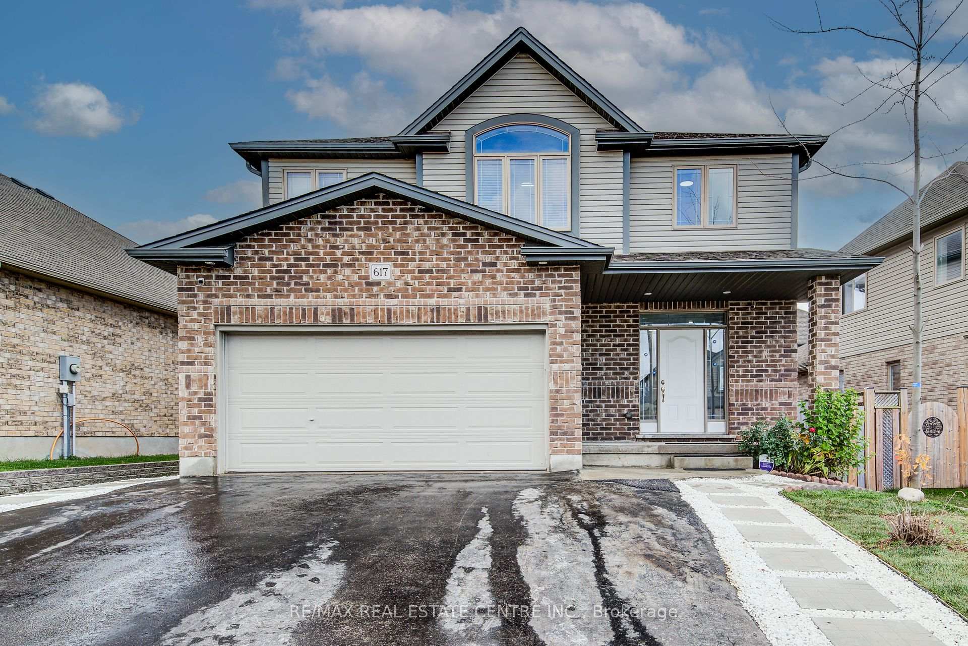Front of 617 Thorndale Drive