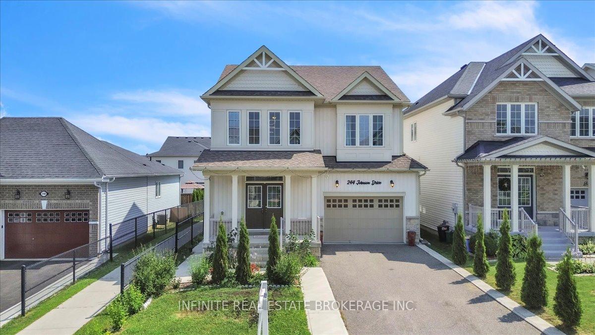 Front of 244 Johnson Drive