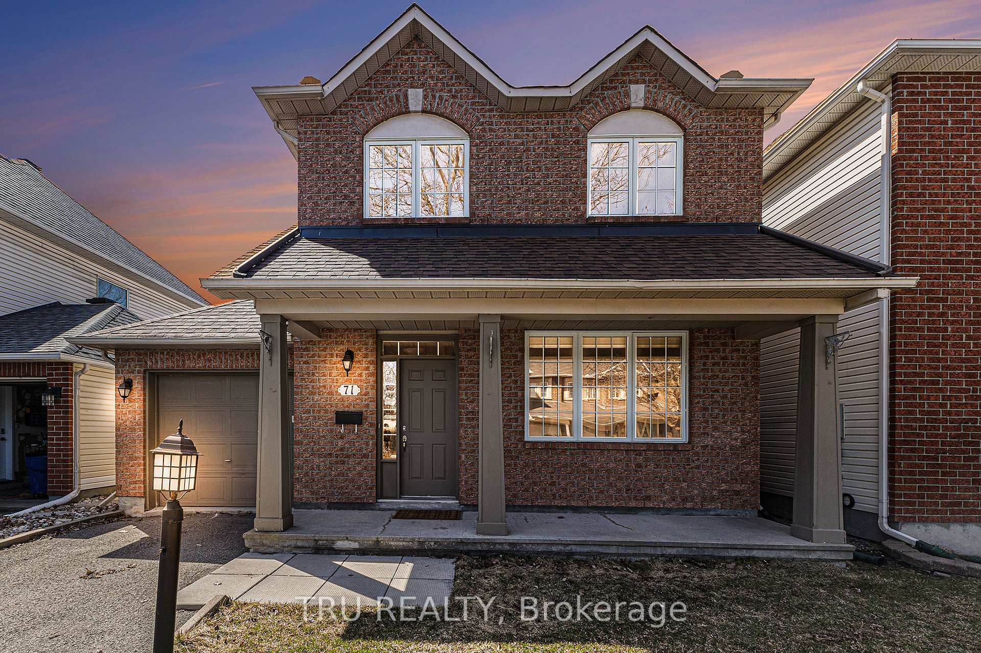 Front of 71 Appledale Drive