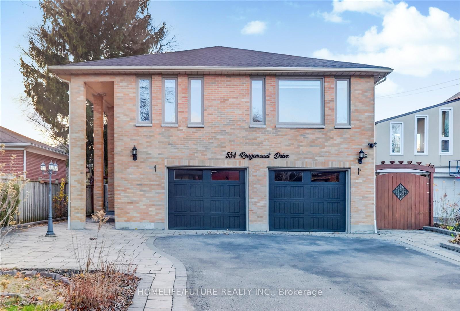 Front of 554 Rougemount Drive
