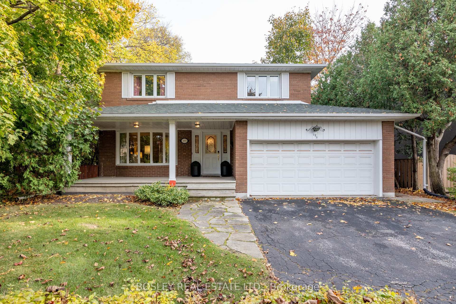 Front of 195 Upper Canada Drive