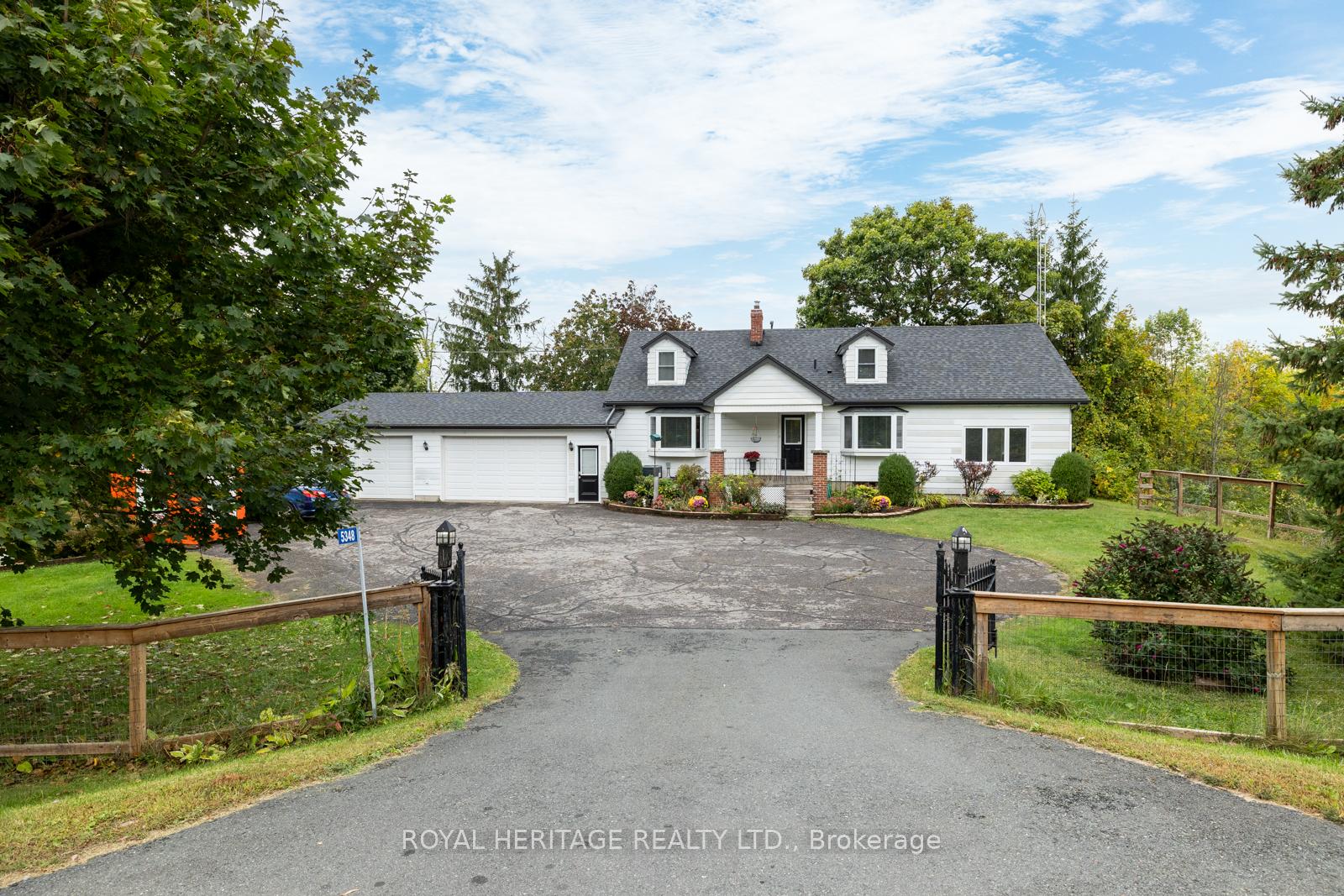 Front of 5348 Rice Lake Scenic Drive