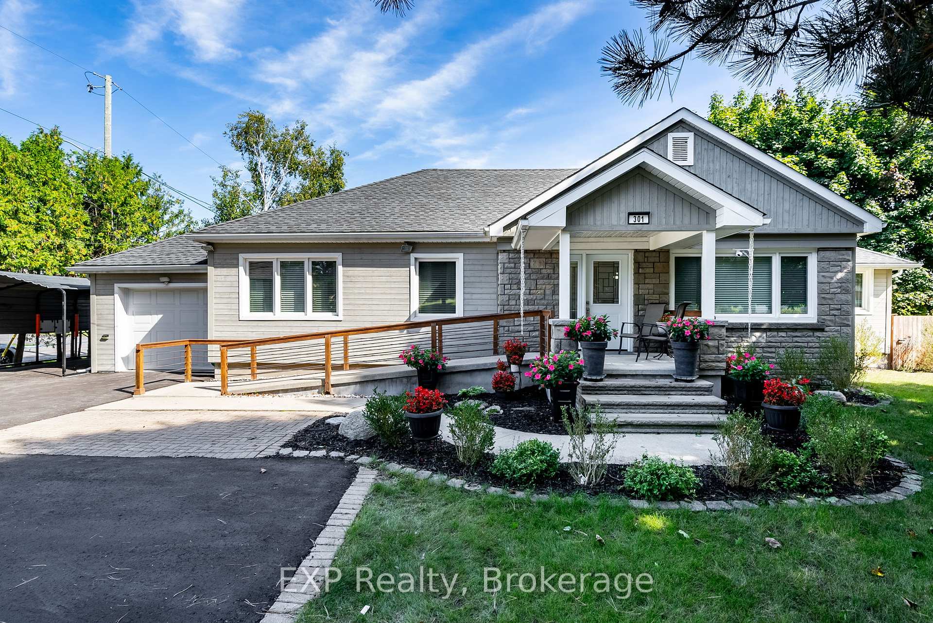 Front of 301 Kendalwood Road