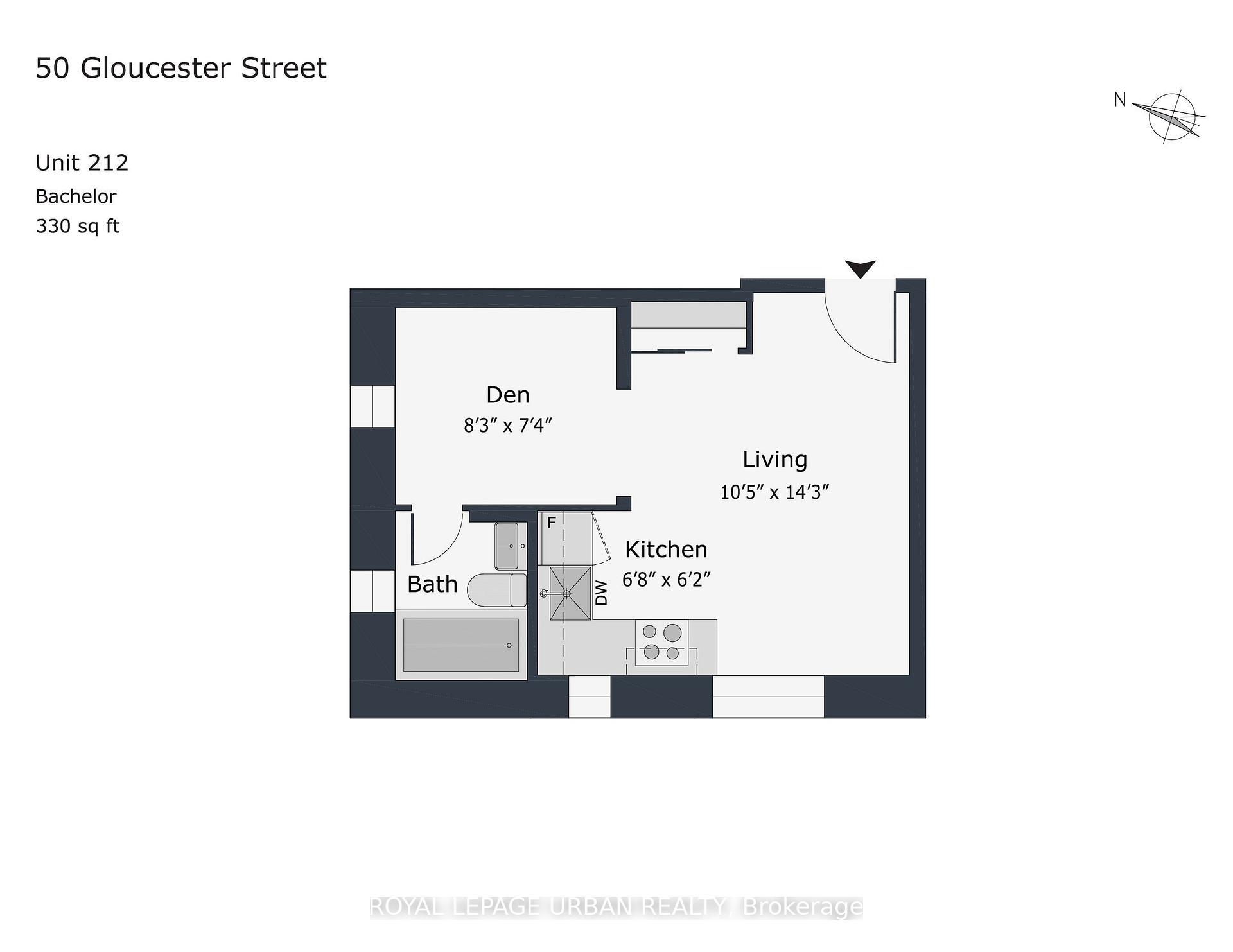 Photo 9 of Unit 212, 50 Gloucester Street, Toronto, Church-Yonge Corridor — HOMEH